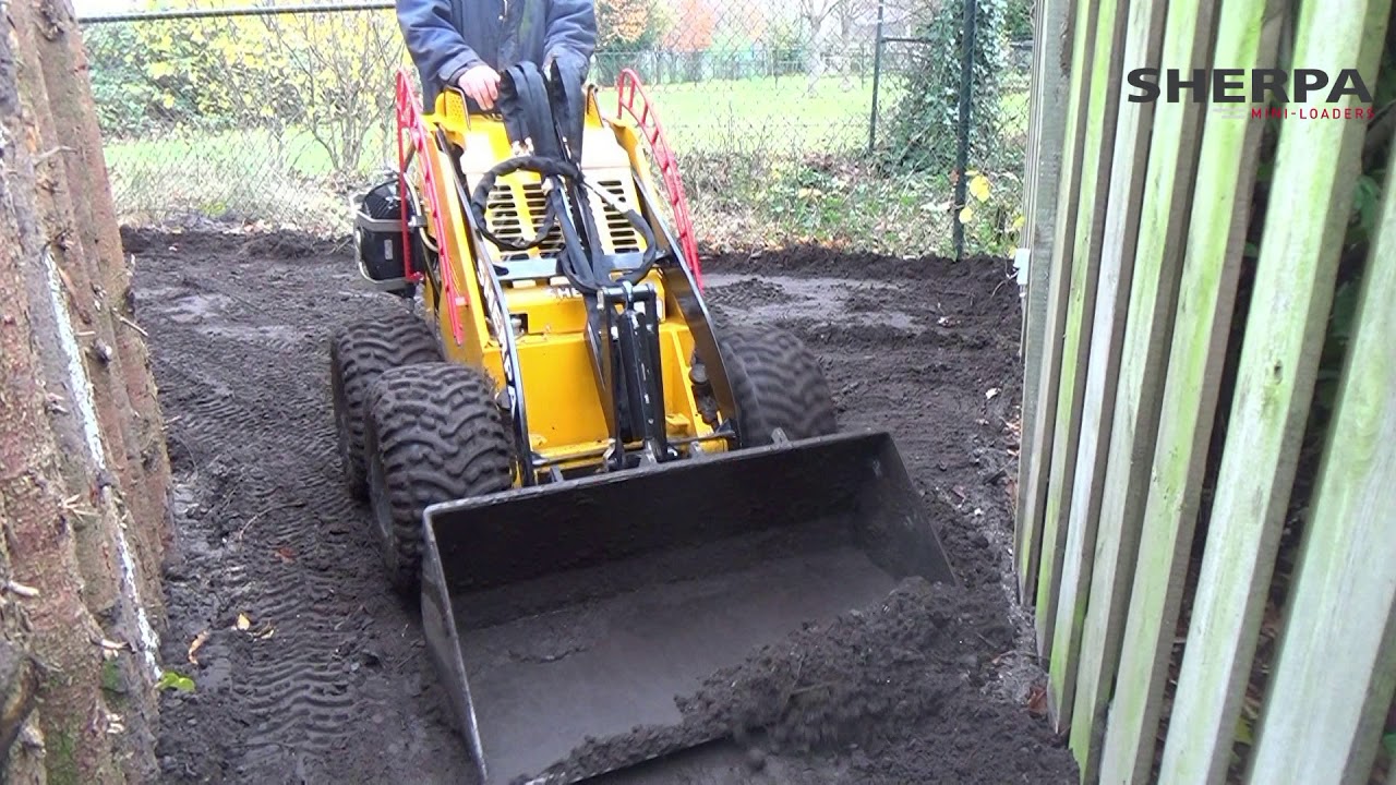 SHERPA 100 grond egalisatie