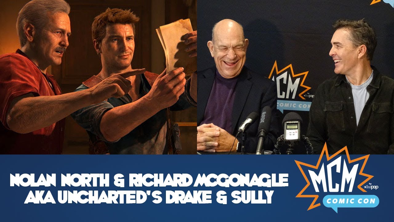 Nolan North & Richard McGonagle, AKA Uncharted's Drake & Sully (Interview One)!