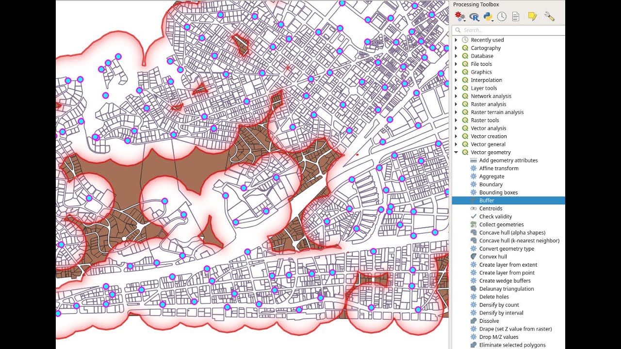 QGIS tutorial geoprocesos