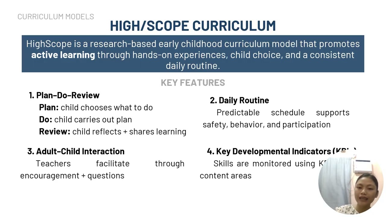 Curriculum Models & Structures