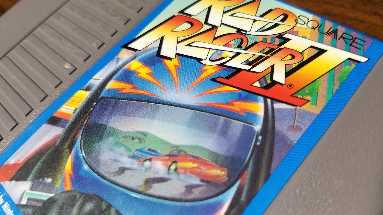 Classic Game Room - RAD RACER II review for NES