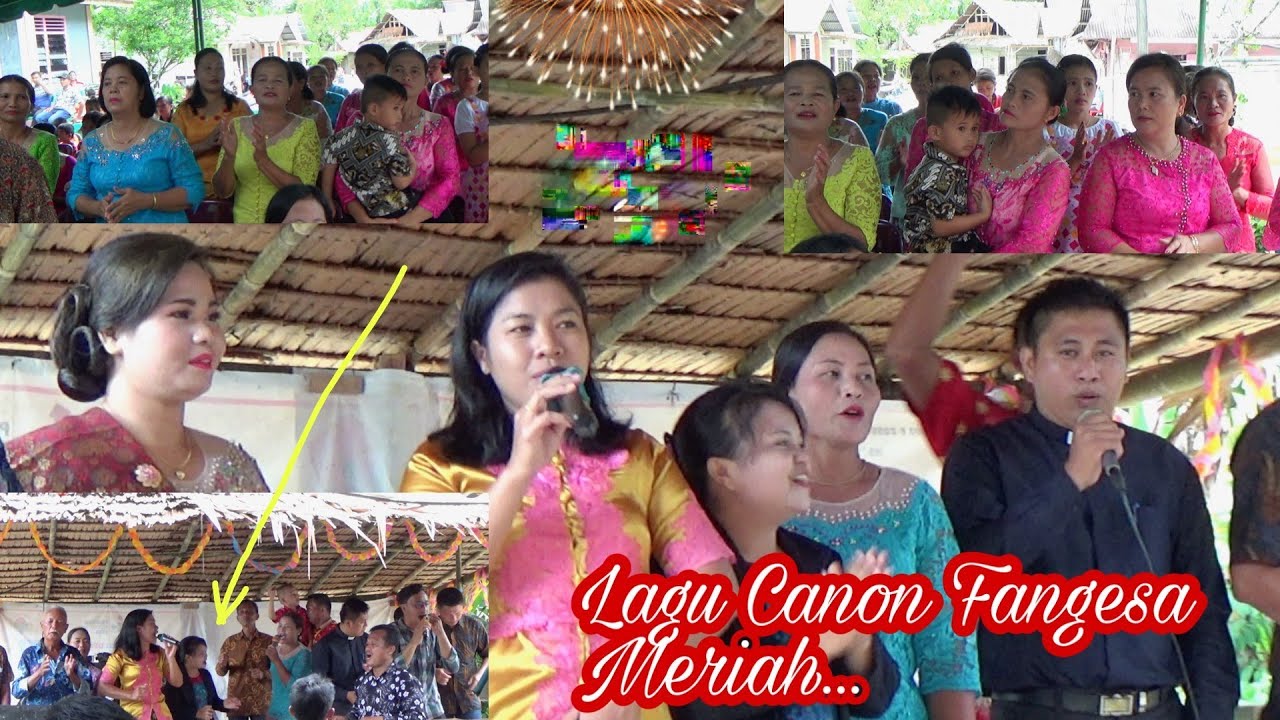 Lagu Canon Fangesa Sangat Meriah| Live Pesta Pernikahan Nofa & Imun| Kumpulan Lagu Rohani Canon
