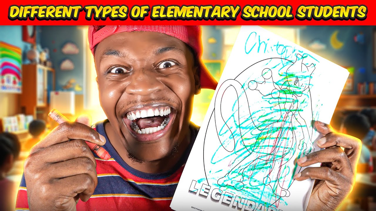 Different types of Elementary School Students