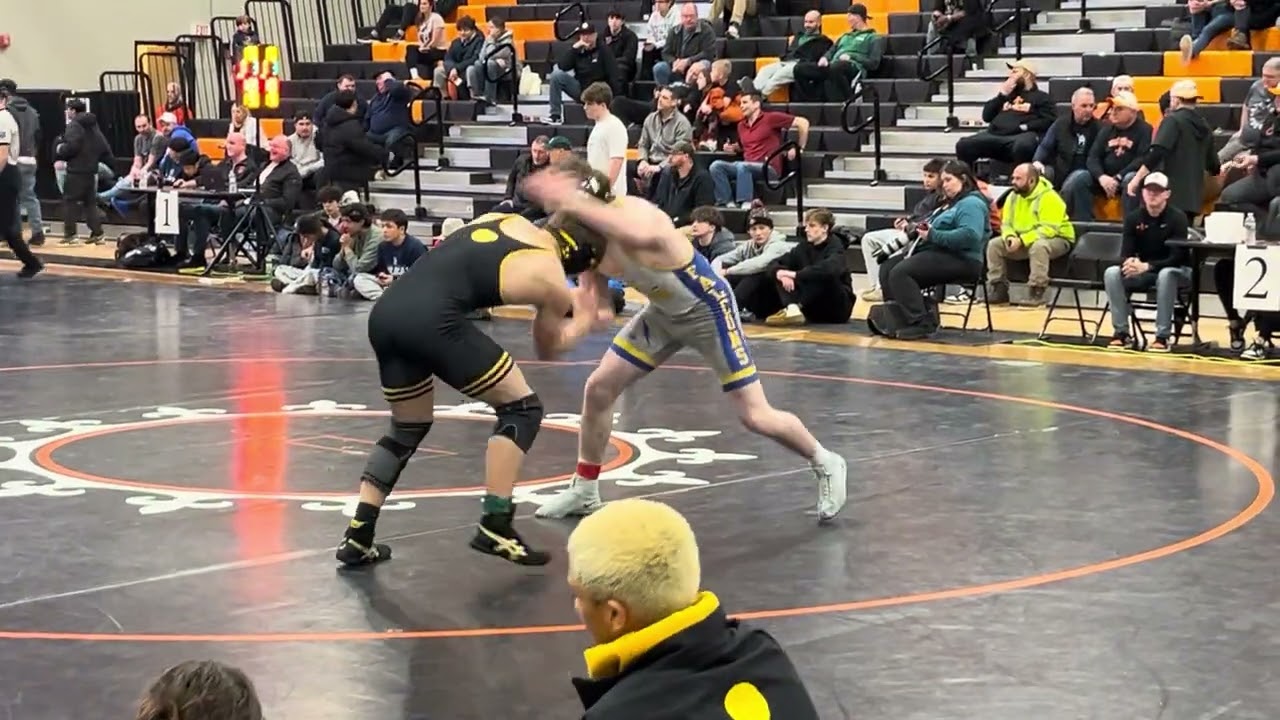 Regional match for first place Joseph Fitak verse Ryan Roche
