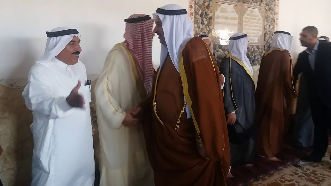 استقبال الأمير صباح الحنش في مضيف الحاتم(())قرية الطواجنه