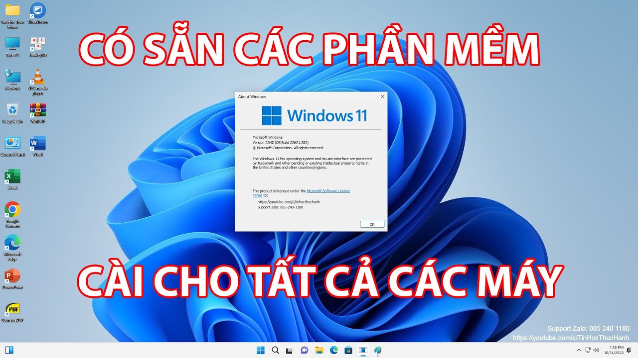 Hướng dẫn Tạo Windows 11.iso Tích Hợp sẵn Phần Mềm NHANH MƯỢT