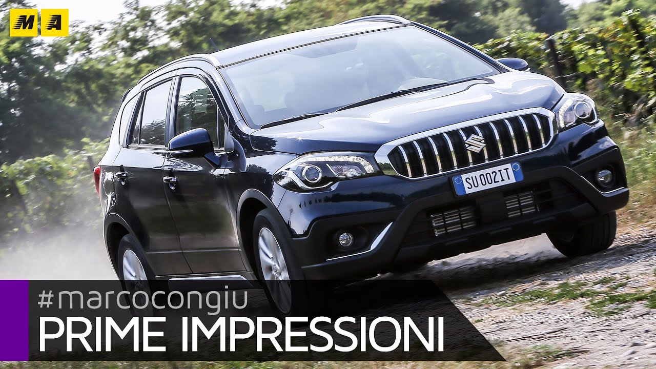 Suzuki S-Cross restyling 2016 | Primo Test [ENGLISH SUB]