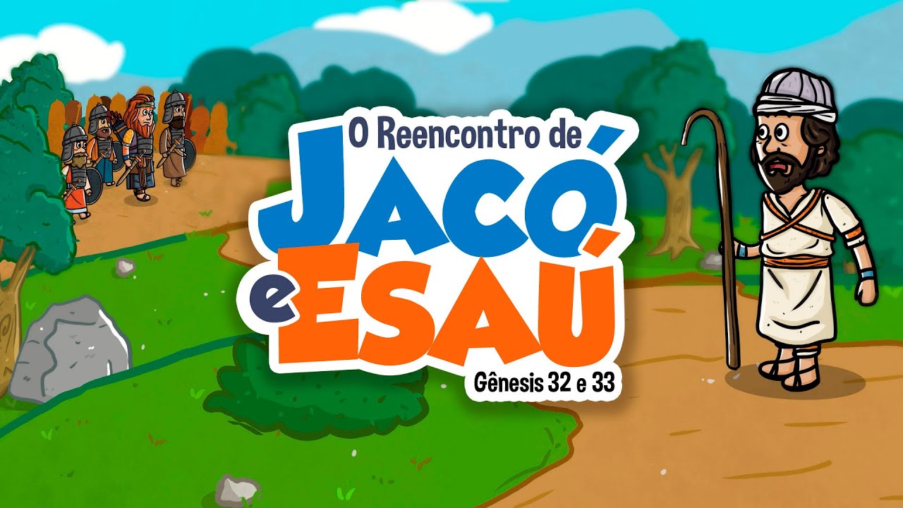 O Reencontro de Jac&oacute; e Esa&uacute; 🐑🏃🏻 | Hist&oacute;rias da b&iacute;blia | Minha Primeira B&iacute;blia | 15