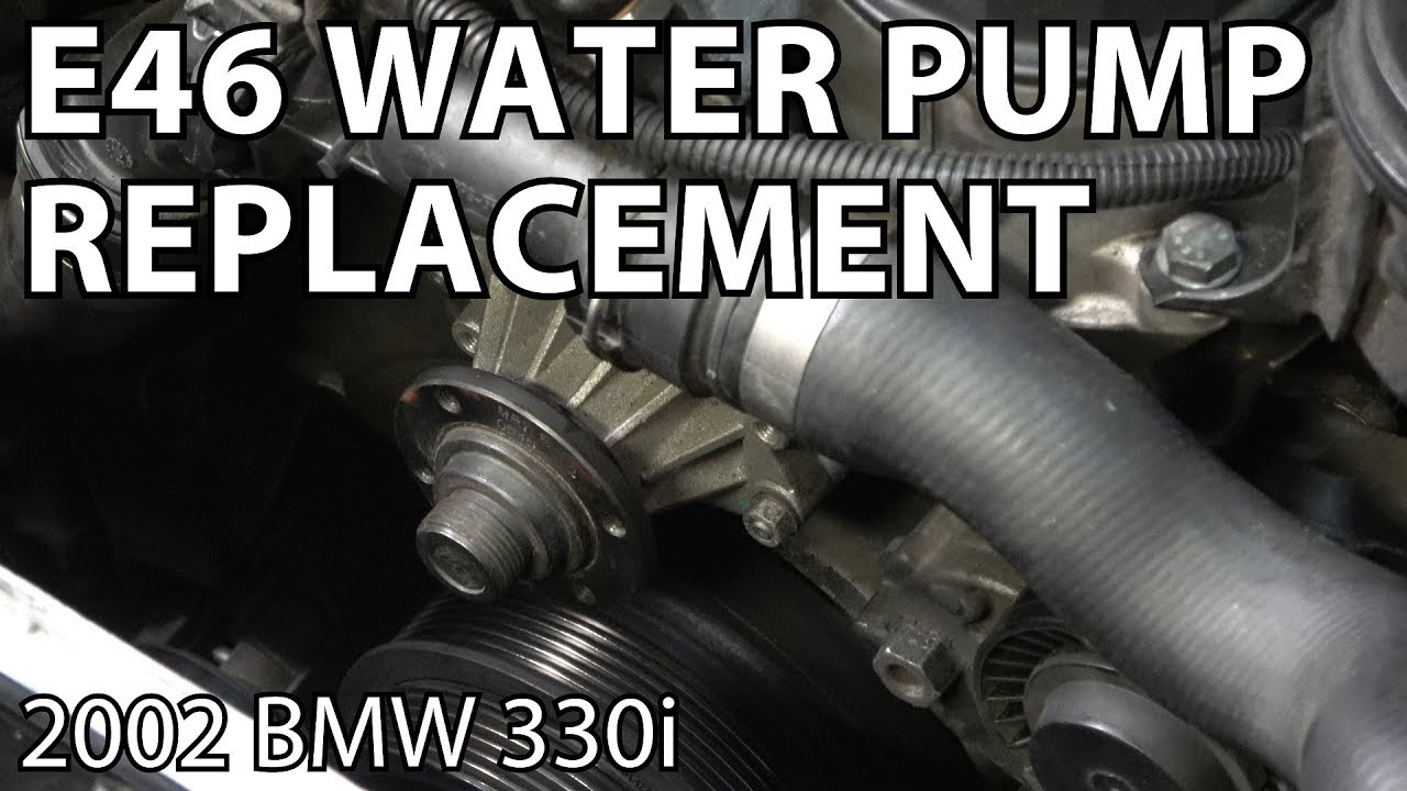 BMW E46 Water Pump Replacement DIY