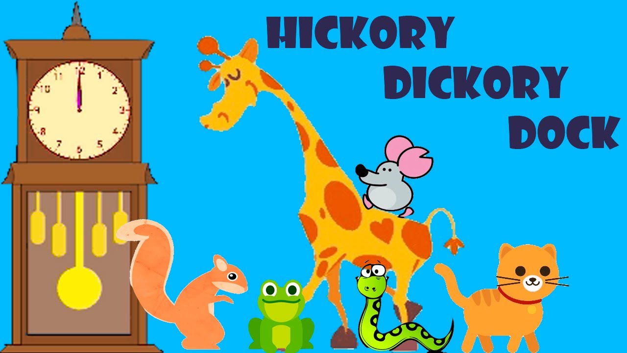 Hickory Dickory Dock |  Nursery Rhymes & Kids Songs