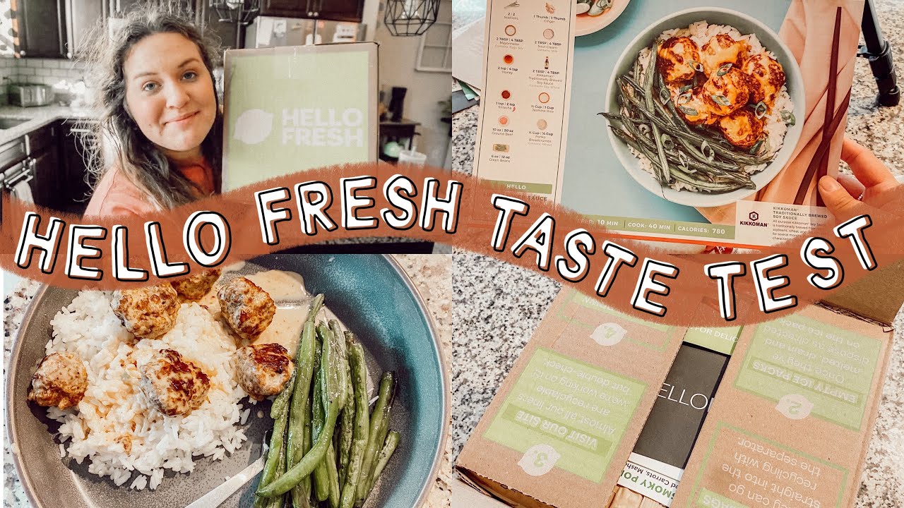 TRYING HELLO FRESH FOR THE FIRST TIME UNSPONSORED || huntermerck