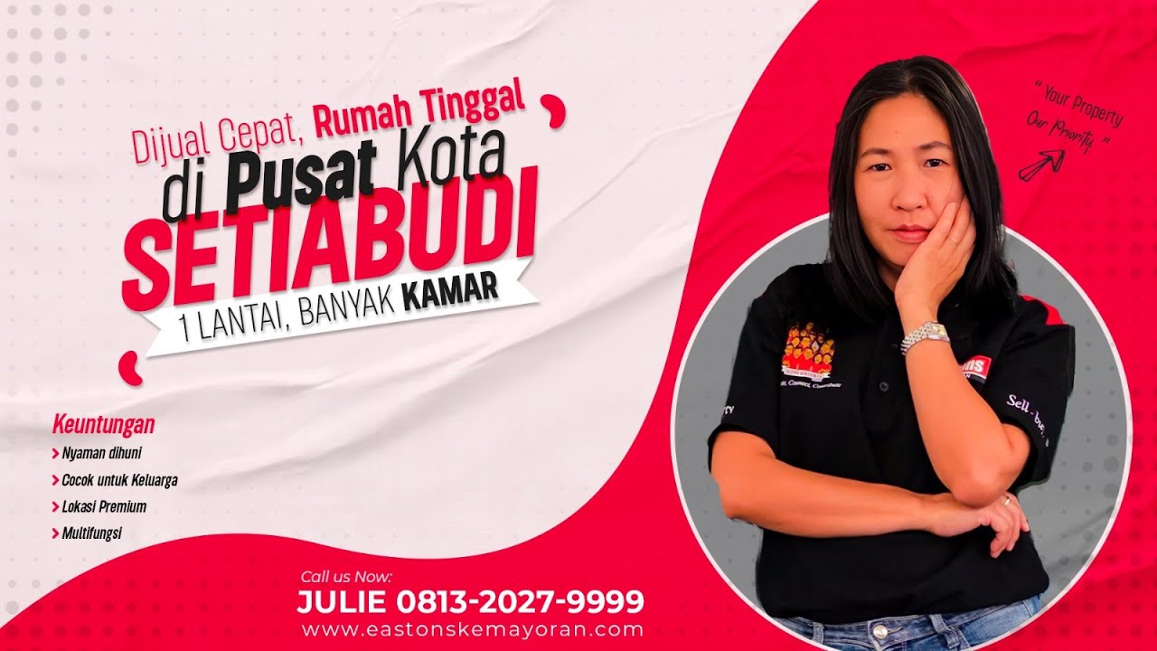 Dijual Rumah Tinggal 📌 Setiabudi, Jakarta Selatan