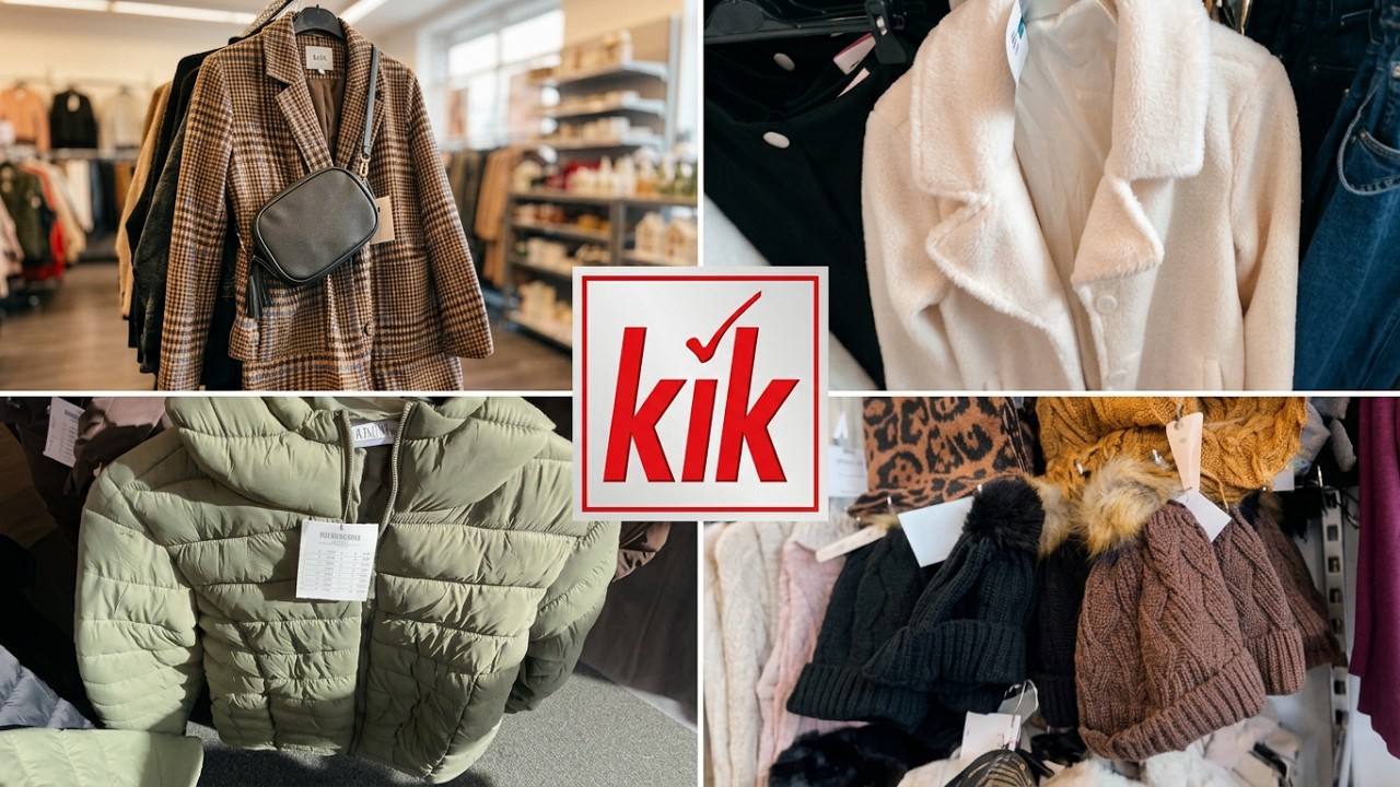 Przegląd nowości w KiK/Piękne, modne płaszcze/Urocze swetry/Przegląd p&oacute;łek w KiK
