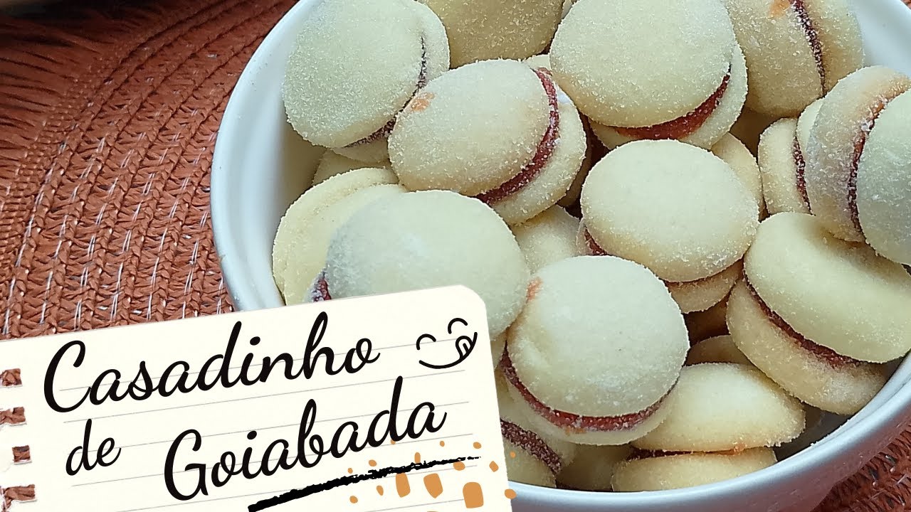 Casadinho de Goiabada Caseiro Só 3 Ingredientes e Muito Sabor! 😋🍪