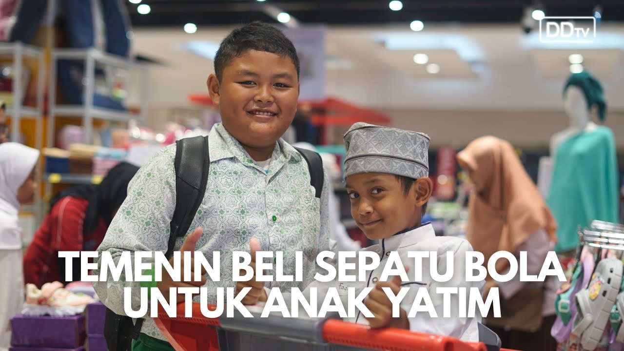 Temenin Beli Sepatu Adik - Adik Yatim | Belanja Bareng Yatim Trans Studio Mall Cibubur