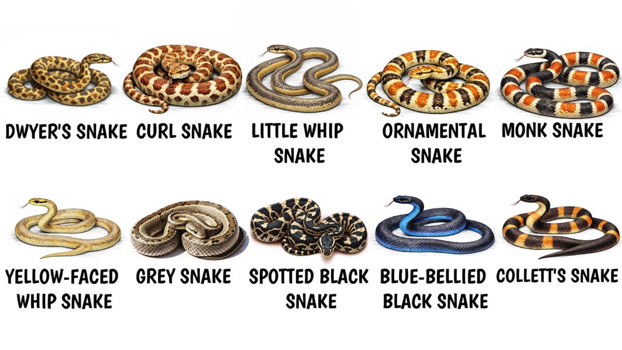 Every Venomous Snake in Australia EXPLAINED Part 1