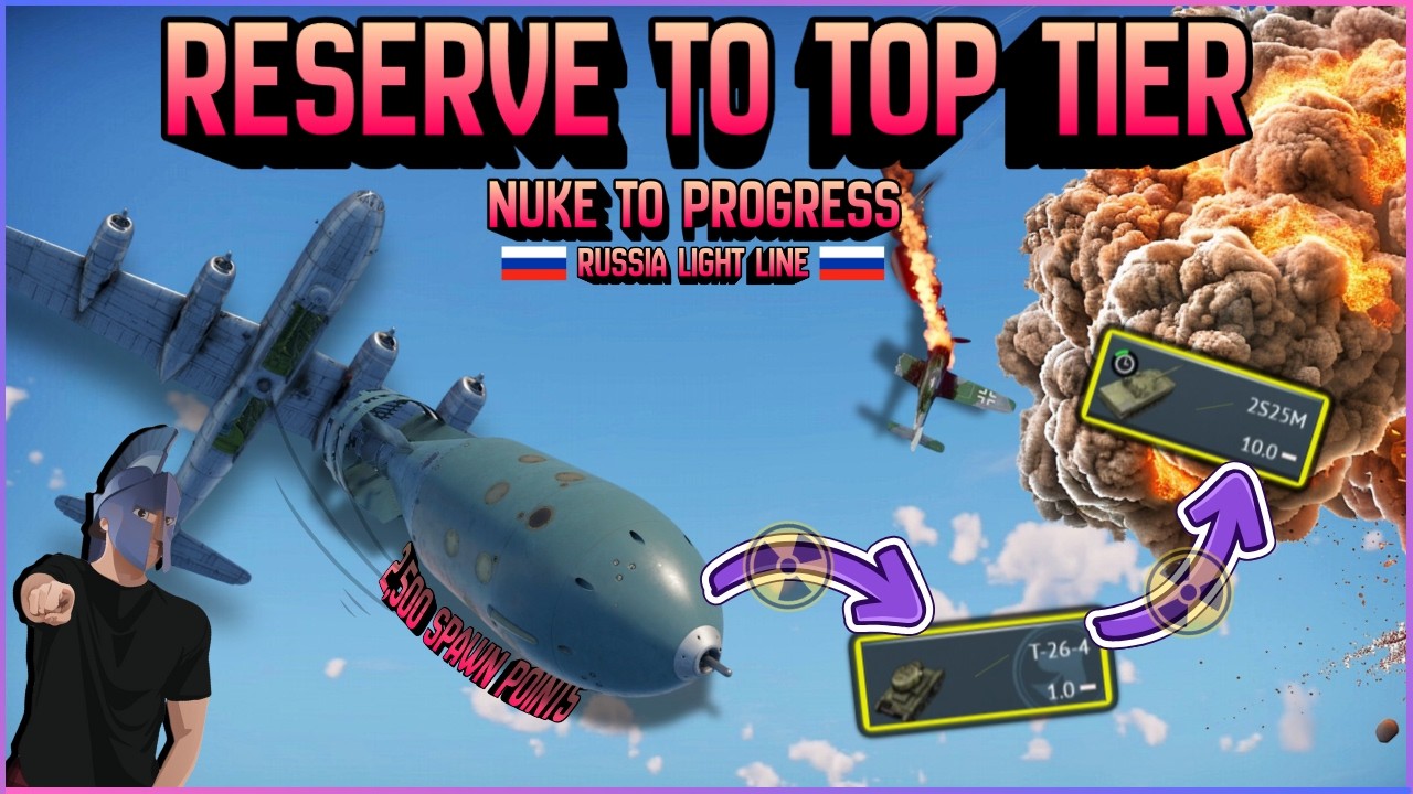 The ENTIRE RUSSIAN LIGHT line - MUST NUKE with Each TANK