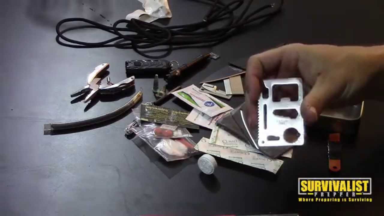 Altoids Tin Survival Kit From Survivalist Prepper