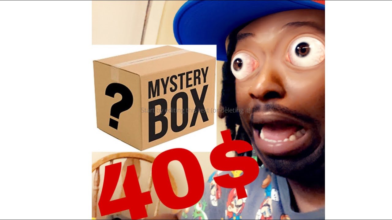 ￼ $40 Amazon mystery box￼