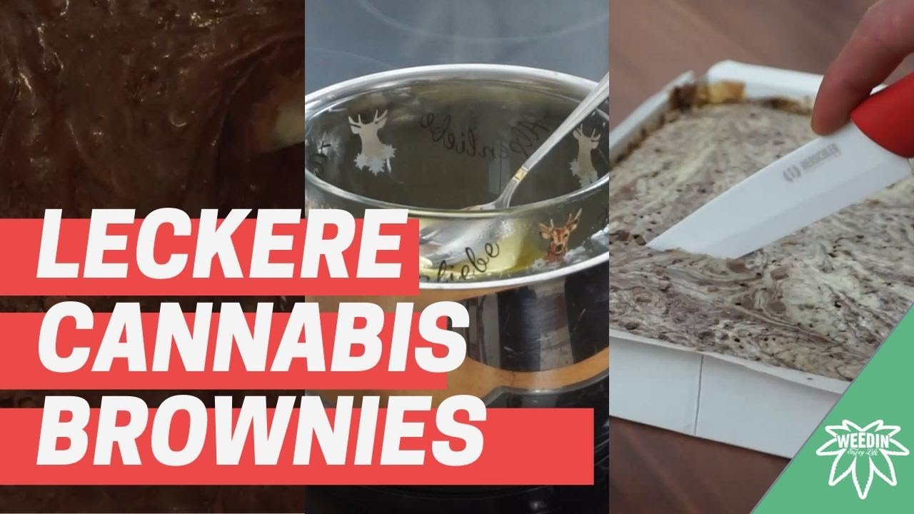 Leckere CANNABIS BROWNIES selber backen Tutorial
