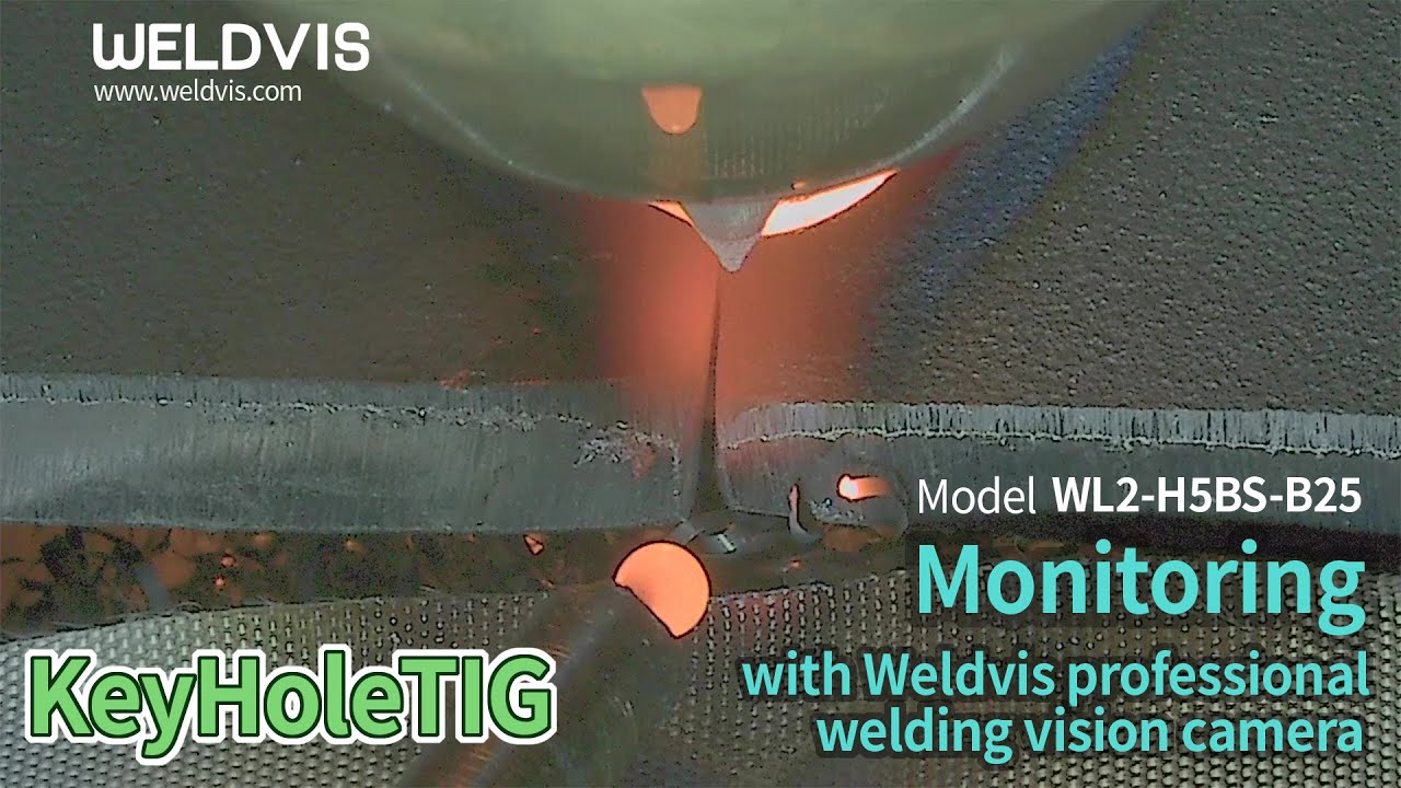 [WL2-H5BS-B25] Keyhole Tig 380A, 30cpm, 1.2mm, ERTi-2 Titanium GR2   #Weldvis