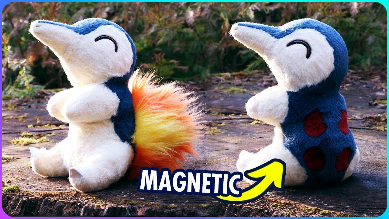 I made a CYNDAQUIL with Removable Fire! | Pok&eacute;mon Art Doll