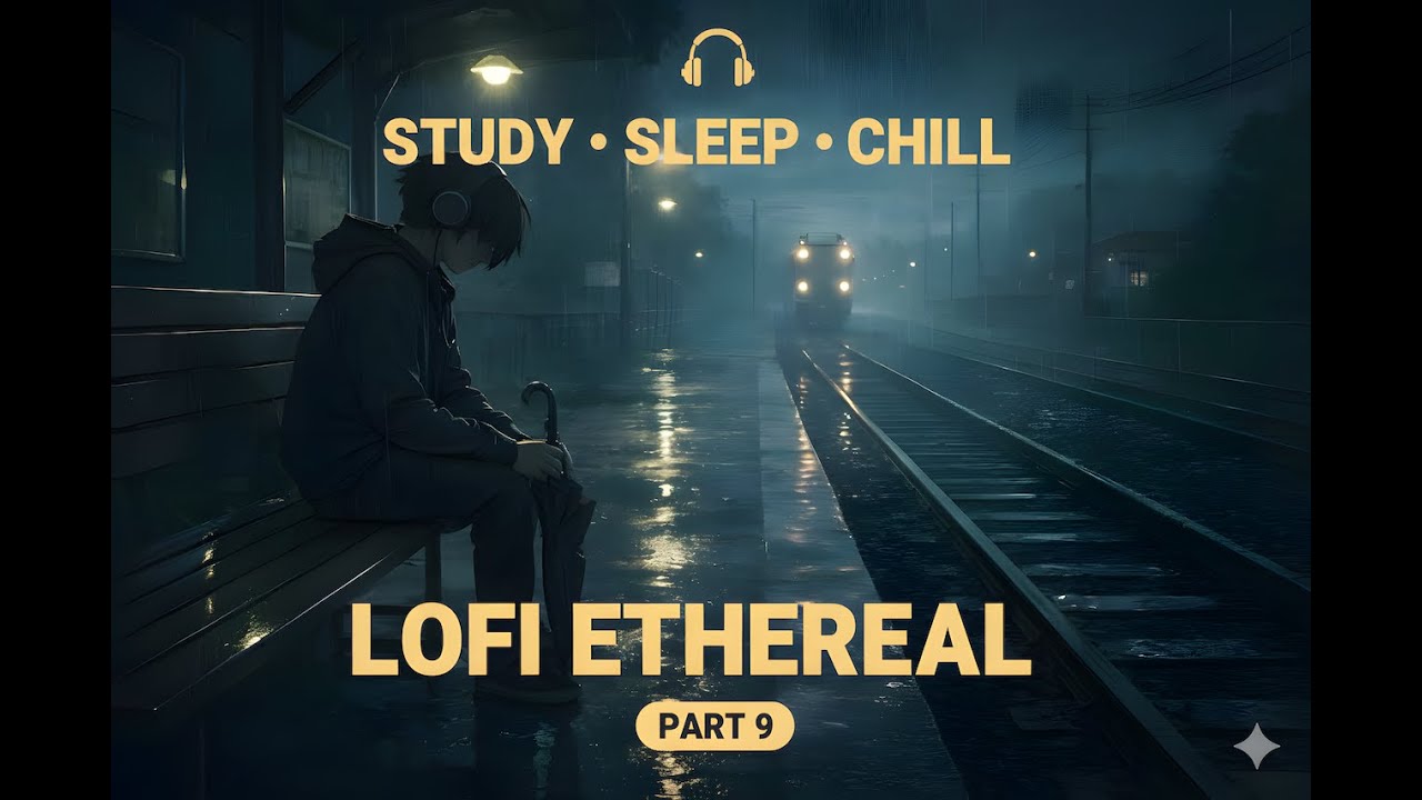 Cozy rainy night lofi · 1-hour 50-min of chill beats for study, sleep & deep focus · part 9