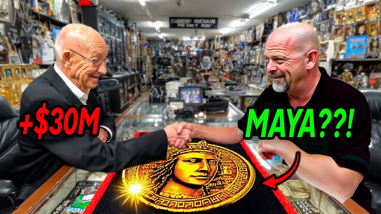$30 MILLONES por UNA MONEDA: ANCIANO LLEGO con la MONEDA MAS CARA DEL MUNDO a Pawn Stars