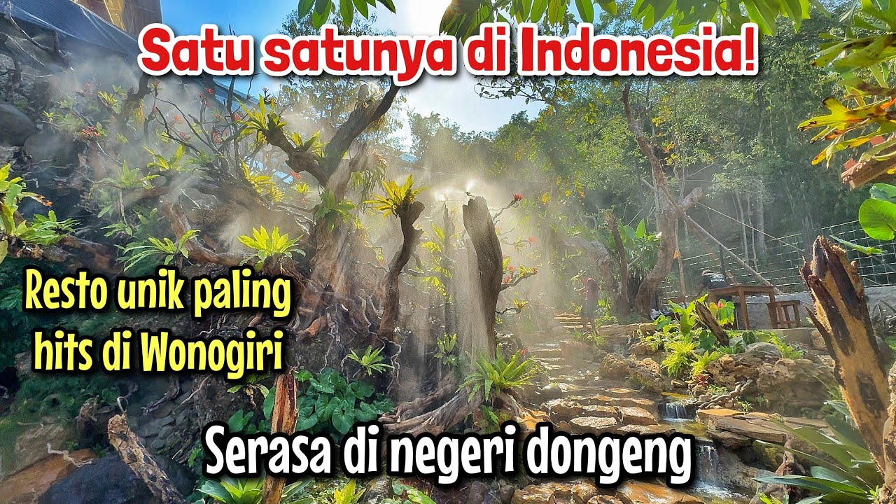Resto unik satu satunya di Indonesia! KOITO BATUGA WONOGIRI