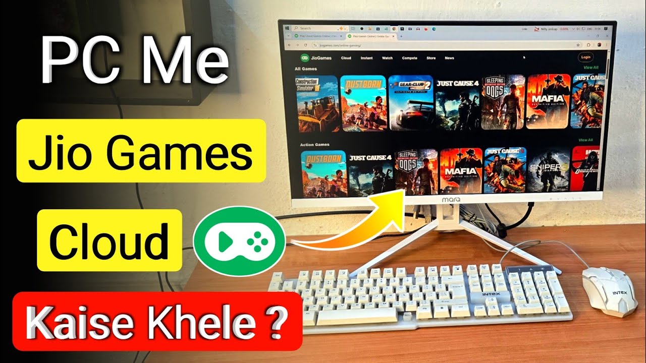 PC Me Jio Games Cloud Kaise Khele | How to play Jio Games Cloud on PC Laptop