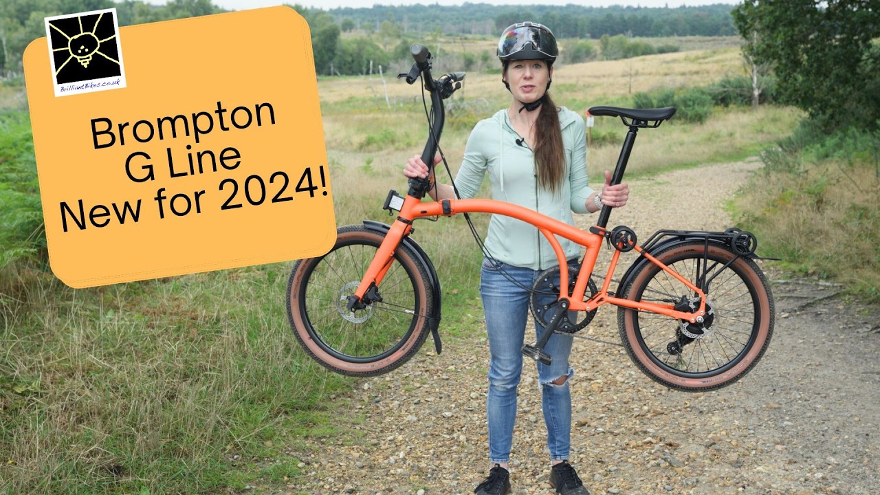 Brompton G Line - The 20 inch wheel Brompton