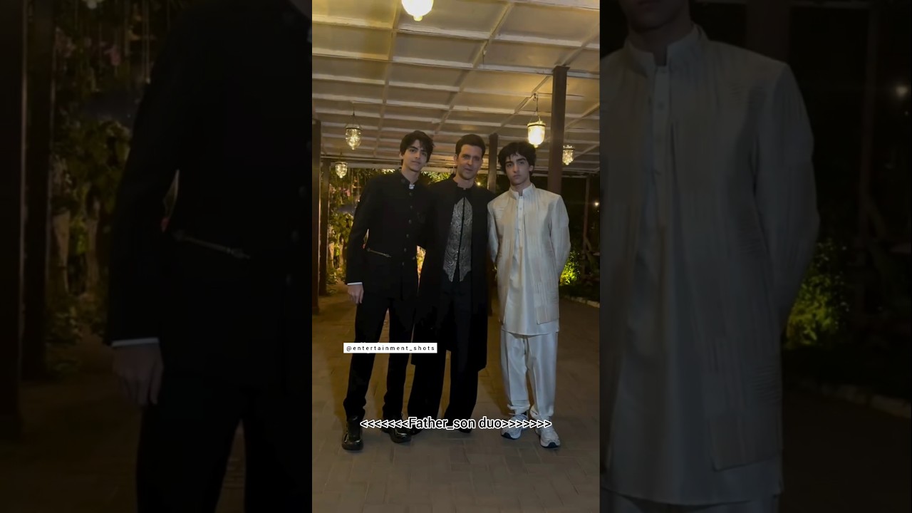 Heartthrob Hrithik with his buddies💓 #hrithikroshan #entertainment #bollywood #ytshorts #new