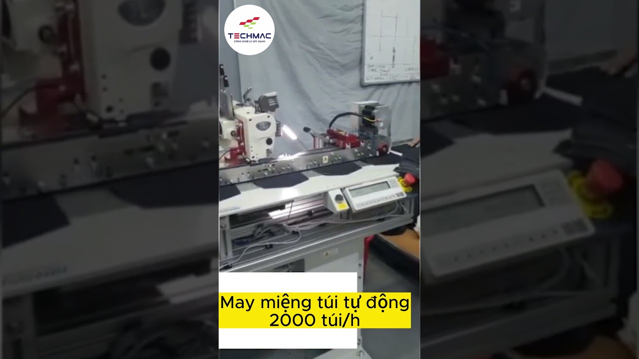 JEAN/M&aacute;y may miệng t&uacute;i quần Jean tự đồng Sip Italy #techmac #sipitaly #maytudonghoa #quanjean