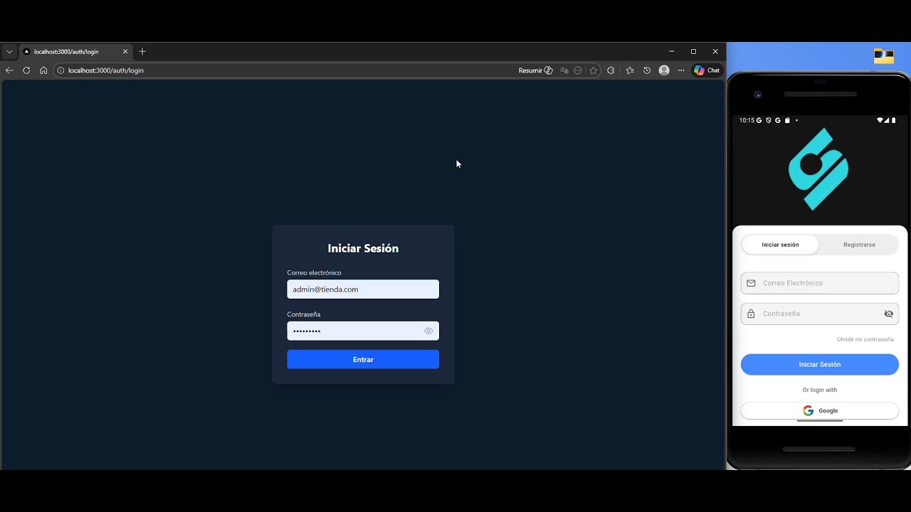 Tu Tienda en el Bolsillo: Ecommerce Móvil con Panel Administrativo (Demo Real) ✅✅✅