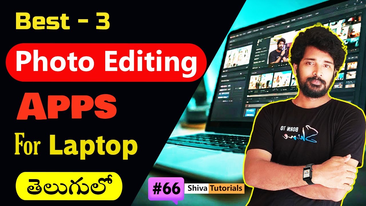 Best Photo Editing App for Laptop in Telugu | How to Edit Photos in Laptop in Telugu | Pc, Canva