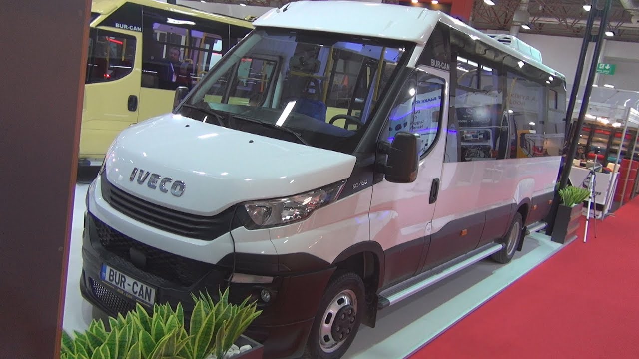 Iveco Daily Bur-Can Bus White (2020) Exterior and Interior