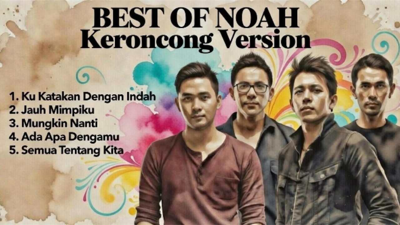 Best Of NOAH | Keroncong Version | Keroncong Klasik