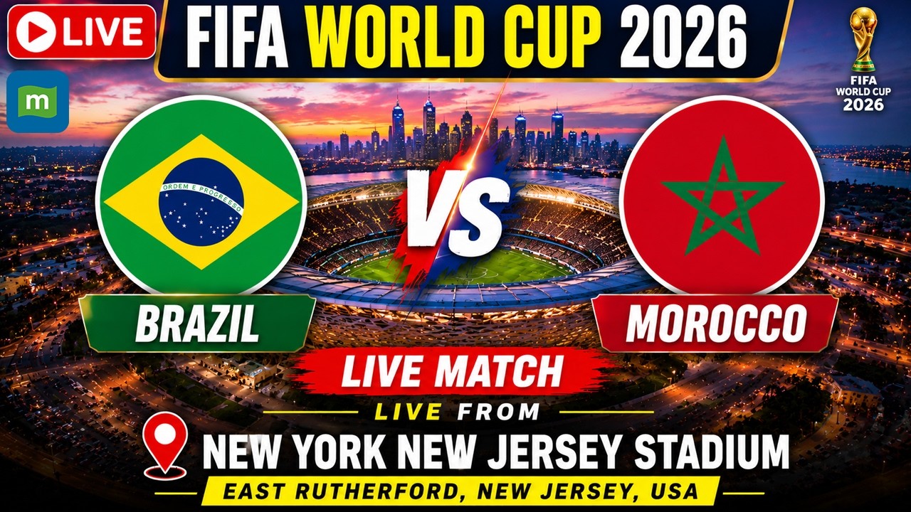 🔴 Brazil vs Morocco LIVE | FIFA World Cup LIVE Brazil vs Morocco | Group Stage || Football Live