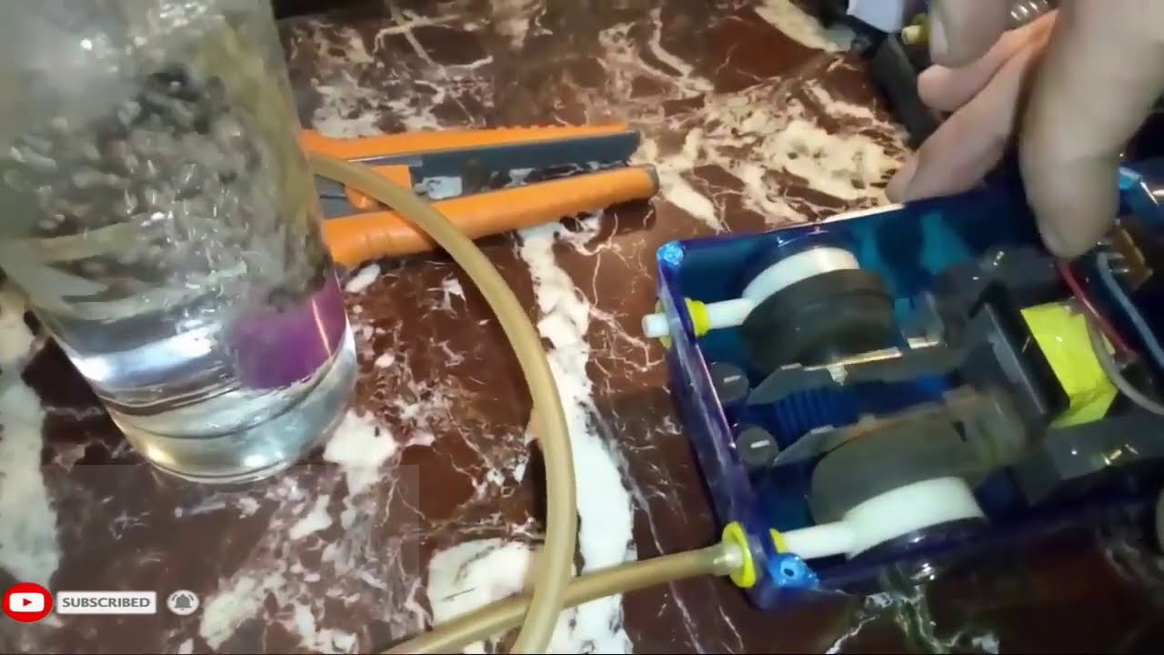 اصلاح موتور الهواء او مضخة هواء حوض الاسماك (1)