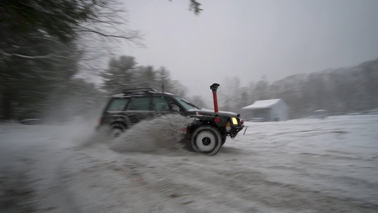 LIFTED FORESTER FIRST SNOW FALL!