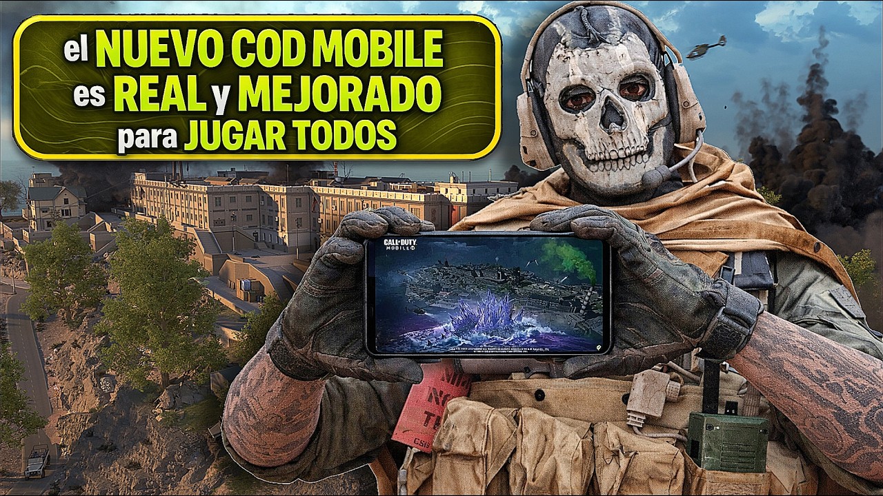 ULTIMA HORA! el NUEVO COD MOBILE es REAL con TODOS los CAMBIOS y MEJORAS del JUEGO para JUGAR TODOS