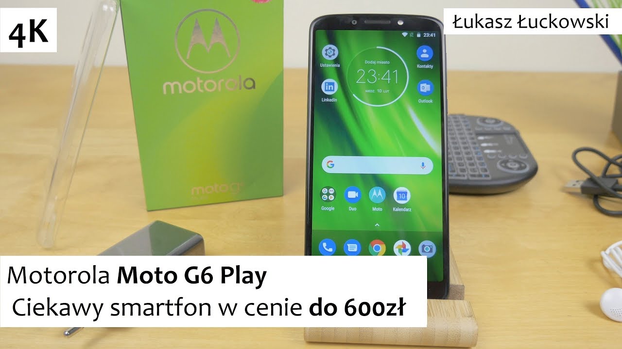 Motorola Moto G6 Play Ciekawy smartfon w cenie do 600zł | Pierwsze chwile