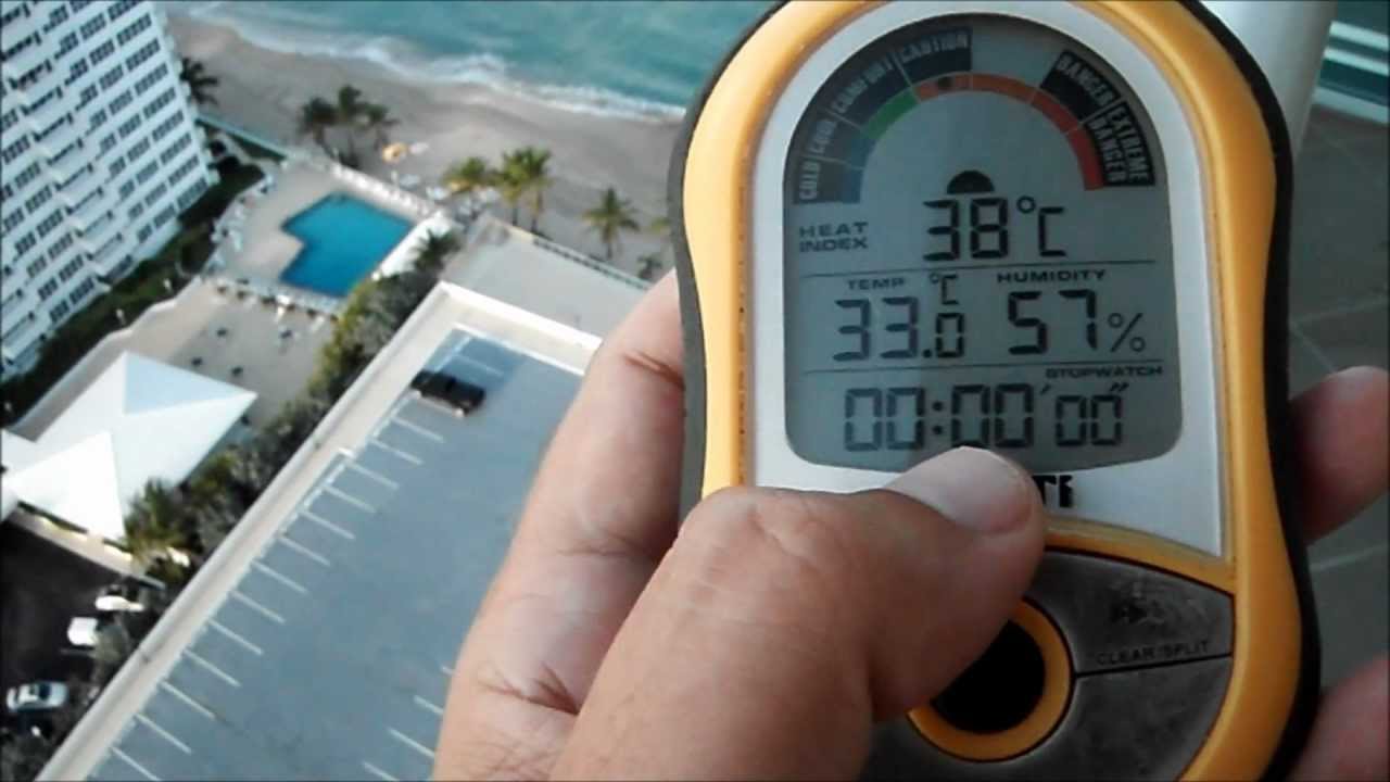 Skyscan Heat Index Tutorial (Term&oacute;metro Digital Port&aacute;til)