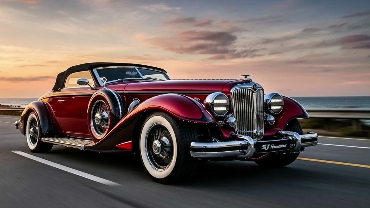 El Duesenberg SJ Roadster 2026 Es UNA LOCURA – V8 Twin-Turbo de 700HP se Une a la Elegancia Real