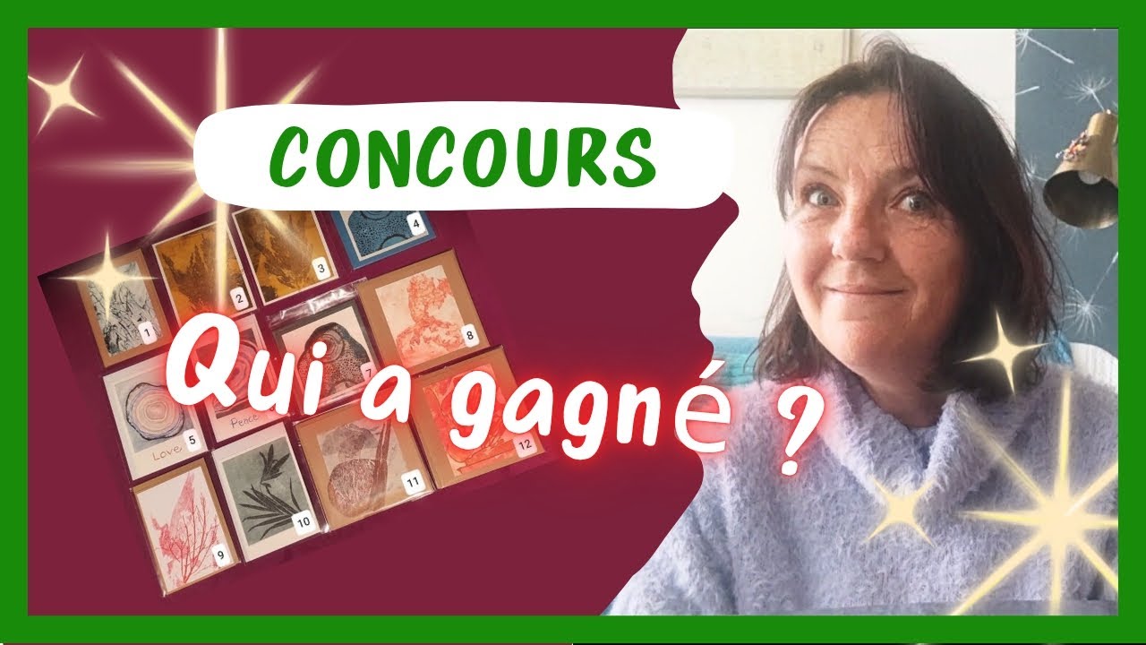 Tirage au sort du concours de Noël 🎁