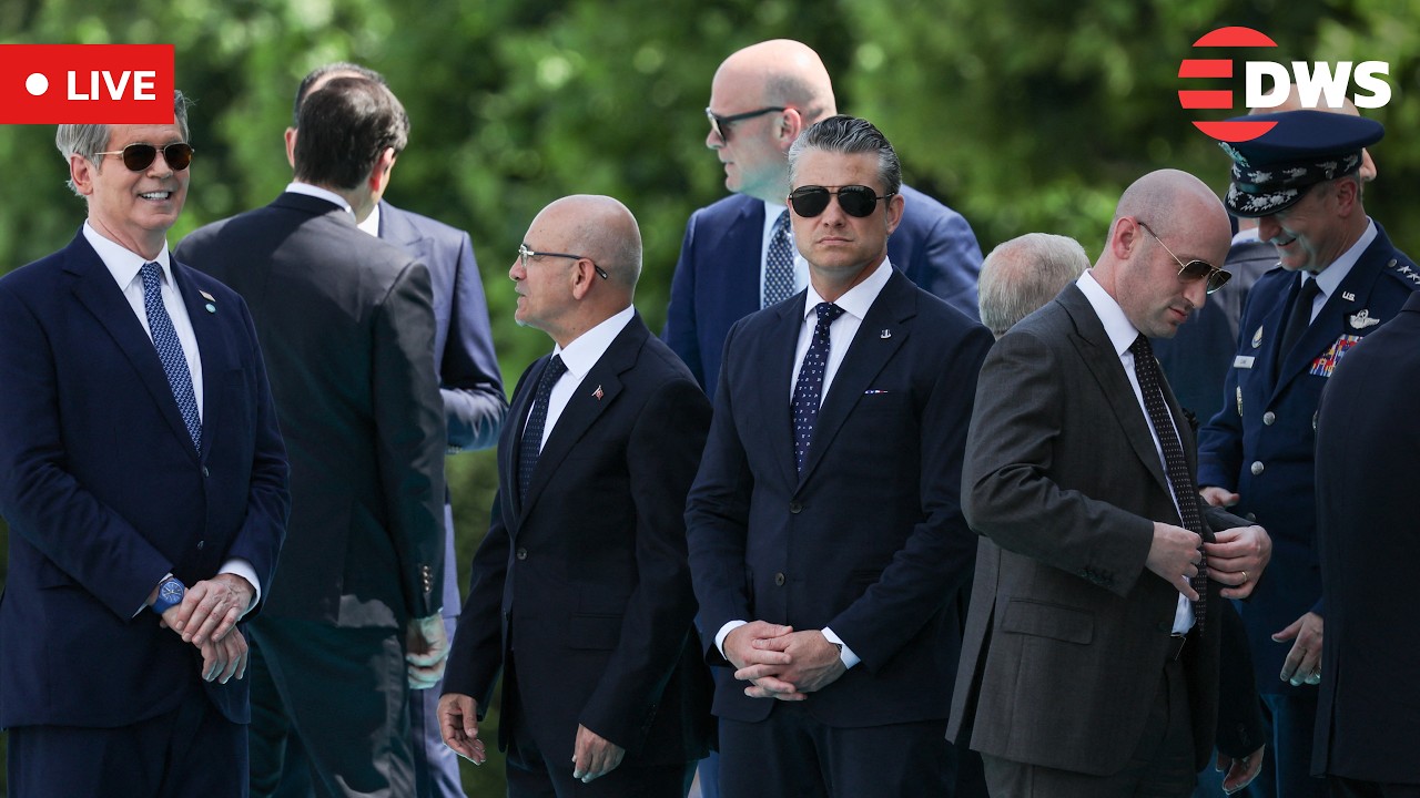 LIVE: Iraqi PM Welcomed At Pentagon As Hegseth Hosts Honor Ceremony | DWS News | AC14
