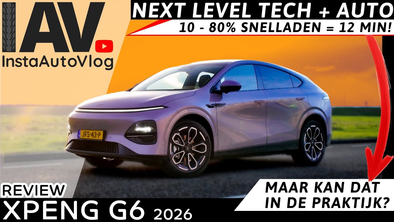 1500 KM in de nieuwe XPENG G6 | Zet concurrentie buitenspel | Nu ook voor de rijders!