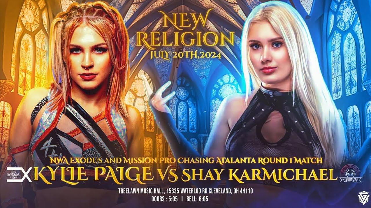 NWA Exodus pro tournament: Kylie Paige vs Shay KarMichael