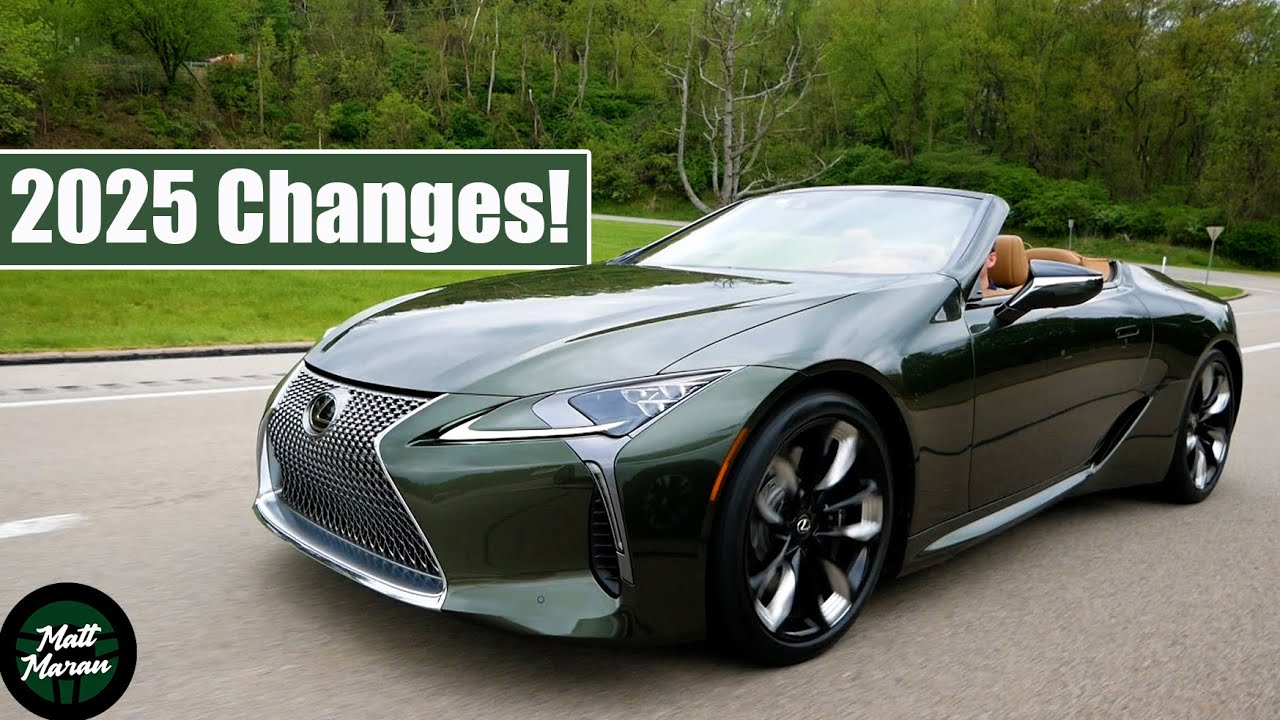 My Week with the 2025 Lexus LC 500 Convertible!