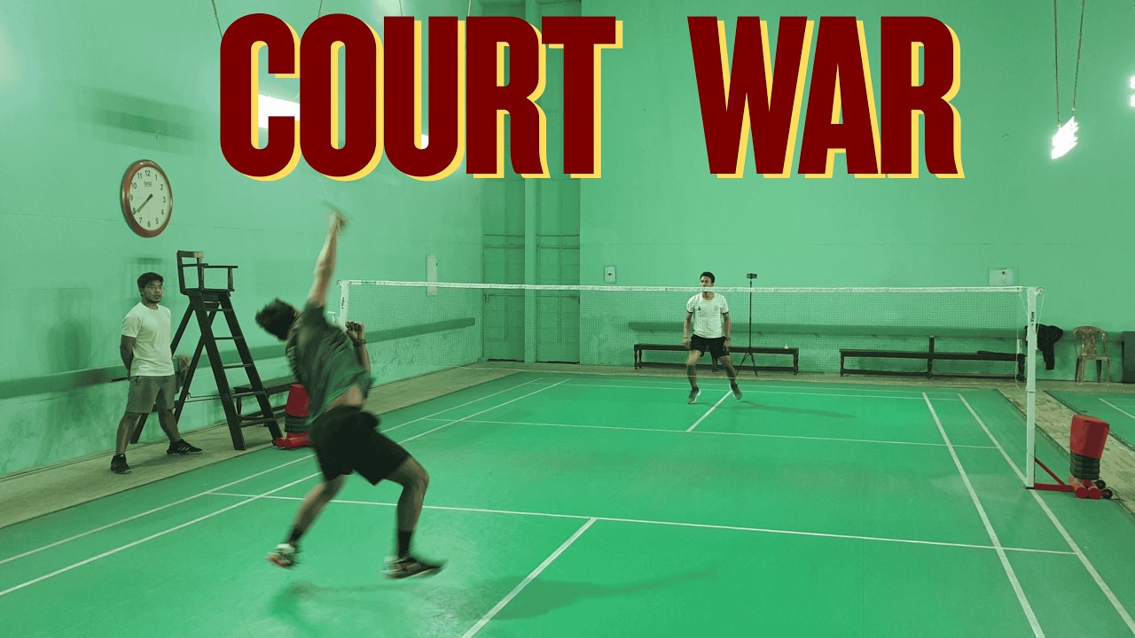 AYUSH VS ABHISHEK #badmintonindia  #iitroorkee #badminton #bwf #yonex #shuttlesmash #badmintonlovers